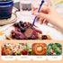 Turbokey 6.1 Inches Glass Spoons, Heat Resistant Transparent Crystal Teaspoons Mini Coffee Stirring Spoon,for Cold