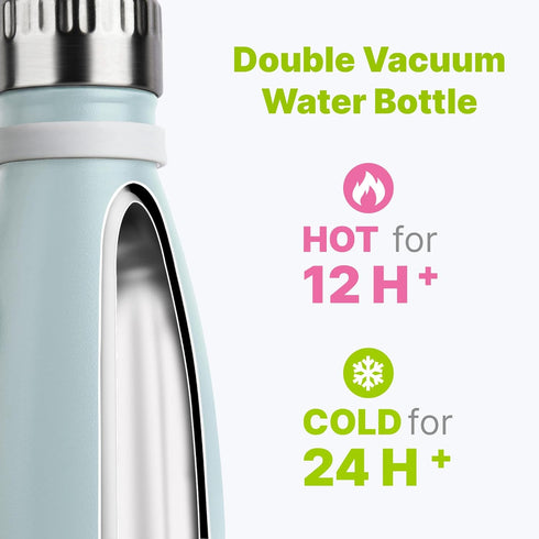 Bottle-9 oz Kids Water Stainless Steel Vacuum Insulated Small Water Bottle for Kids,Cola Shape Sports Water Flask Leak