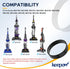 KEEPOW E0205 Vacuum Belts Replacement for Eureka PowerSpeed Bagless Upright Cleaner, 6 Pack