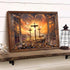 Balgardekor Christian Three Crosses Painting, Canvas Print Wall Art for Home Decor Bedroom Living Room