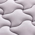 SLEEP ZONE Cooling Mattress Topper King Size, Quilted Fitted Cover, Soft Fluffy Down Alternative, Deep Pocket Grey