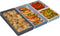 Large Silicone Baking Tray Dividers for Oven Cooking & Meal Prep, Easy to Clean Nonstick Baking Sheet
