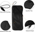 Wet Umbrellas Bag 11"x5" Superfine Fiber Reversible Sleeve Cover, Portable Waterproof Case for Travel - Black