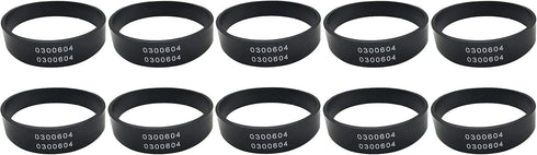 0300604 Replacement Oreck XL Vacuum Cleaner Belts, 10 pcs