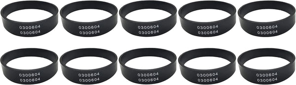 0300604 Replacement Oreck XL Vacuum Cleaner Belts, 10 pcs