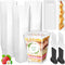 290 Pack Plastic Dessert Cups with Lids, 5 oz Clear Appetizer Cups