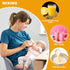 1 Pack Mixing Pitcher for Drinks, 2 Quart/64oz Plastic Water Pitcher with Lid, Easy-Mix Juice Container for Beverages