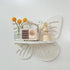 Butterfly Shaped Nursery Wall Deor Floating Shelf, Cute Wall Display Rack for