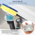 Dlilise Stainless Steel Kitchen Sink Dish Brush Holder with Suction Cups,Scrub Brush Holder, Compatible with Various