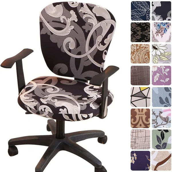 Melaluxe Computer Office Chair Covers - Protective & Stretchable Universal Chair Slipcover