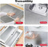 Kitchen Waterproof Oil Proof Aluminum Foil Sticker, Removable Self Adhesive Paper for Countertops (15.7"x197")