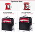 BAGSPRITE Stand Mixer Cover with Appliance Sliders Base Compatible with KitchenAid Mixer-Storage Bag for 6/7/8 Quart with Pockets for Kitchen Aid Accessories and Attachments