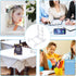 Acrylic Plate Stands, Large Adjustable Decorative Holder for Displaying Pictures or Plates (6 Packs)