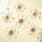 Barydat 6 Pcs Boho Nursery Decor Daisy Flower Woven Macrame Wall Hanging