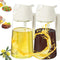 Reluhe 2Pack,Olive Oil Sprayer for Cooking,2 in 1/16oz/470ml Glass Oil Spray Bottle,Bottle for