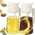Reluhe 2Pack,Olive Oil Sprayer for Cooking,2 in 1/16oz/470ml Glass Oil Spray Bottle,Bottle for