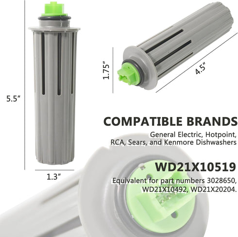 WD21X10519 Dishwasher Flood Switch Compatible with GE Appliance, Replace 3028650 PS8690623