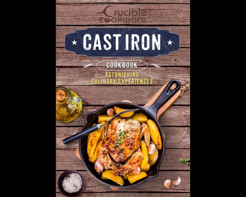 Cast Iron Skillets Set of 4 (Pre-seasoned) 10 Inch - 5.1 Inch, Includes Large & Small Silicone Hot Handle Holders