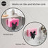 OTOTO Scrubby Cute Cat Sponge Holder for Kitchen Sink - Dishwasher Safe Dish Organizer- Compact, Cute Kitchen