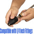 Westinghouse Turbo Nozzle Attachment for Pressure Washer, 3600 Max PSI, 1/4” Connector for Gas and Electric Washers
