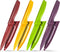 Paring Knife Set of 4 with Cover, 4.5" Premium Stainless Steel Paring Knives, Small Kitchen Knife Set for Fruit and