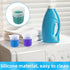 TKYZMS 4 Pack Cups,100ml Reusable Silicone Measuring Laundry Detergent Dispenser,Liquid Measuring Cups for Laundry