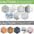 LUXEAR Corner Shower Caddy, Suction Cup No-Drilling Removable Basket for Bathroom Storage, Waterproof & Rustproof