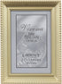 Lawrence 11423 Antique Gold Brass Picture Frame, 2x3 Inch, Beaded Edge Design