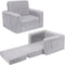 SLIGUY Toddler Couch & Chair - Convertible Sofa to Lounger, Pull Out