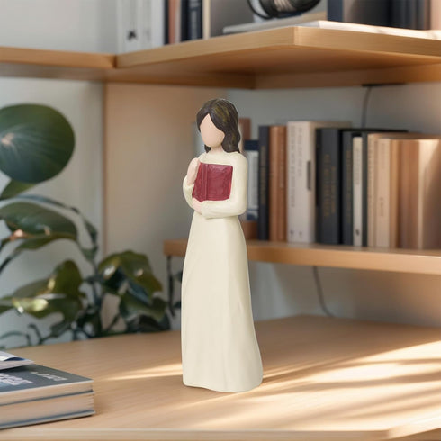 Book Lovers Gifts Bookshelf Decor Aesthetic Reading Decor Figurines, Bookish Gifts for Readers Women, Teachers