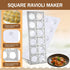 9 Set 1 1 1 1 1 1 3 Baderke Pcs Pasta Making Tool Include Bamboo Drying Rack Ravioli Press Gnocchi Board Cutter Rolling