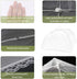 Onarway 6 Pack Food Covers - 17 Inch Pop-Up Encrypted Mesh Plate Serving Tents, Fine Net Screen Umbrella for Outdoors,