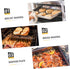 Box Covered Baking Tray - Stainless Steel Bakeware with Lid, Bread Baking Pan, Oven Tray