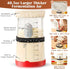 9" 10" 37oz Sourdough Starter Kit with Round & Oval Banneton Proofing Basket and Starter Jar - Beginner-Friendly