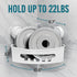 TAILI Corner Shower Caddy with Suction Cups, Wall Mounted Organizer Plastic Rack for Small Bathrooms, Kitchen