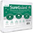 SureGuard Full Size Mattress Protector - 100% Waterproof, Hypoallergenic Premium Fitted Cotton Cover, Smooth