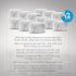 12-Pack Replacement Charcoal Water Filters for Braun Coffee Makers, Fits All BrewSense Drip Series Machines