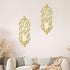 Elegant Gold Metal Candle Sconces for Wall Decoration - DIY Wall Mounted Holders