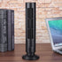 Portable Air Cooler Vertical Bladeless Fan USB Desktop Air Conditioner Fan Mini Cooling Tower Fan for Home Office (Black) by Gonetre