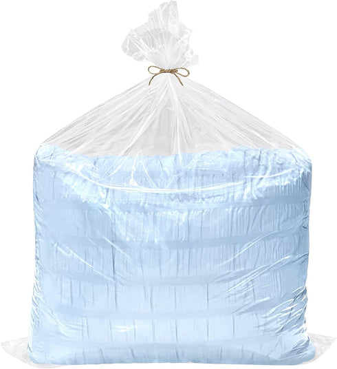 32x42 Inches Large Clear Plastic Storage Bags, Jumbo Bags for Blankets, Duvets, Pillows, Comforters, 5 Pieces
