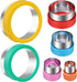 Round Cookie Biscuit Cutter Set, 6 Graduated Circle Pastry Cutters, Stainless Steel Cookie and Dough Cutters for Donut,