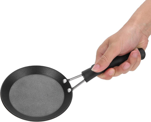 NonStick Frying Pan, Breakfast Fried Egg Pancake Pan, Cooking Pot with Heat-Insulating Handle for Home Kitchen