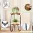2 19.6" REFGY Tier Wood Plant Stand Indoor, Small Round Flower Pot Stand, Tall Single Plant Holder for Living Room