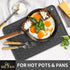 ME.FAN Silicone Dish Drying Mat for Kitchen Counter, Dish Drying Pad for Sink, 12'' x 8'' (Black)