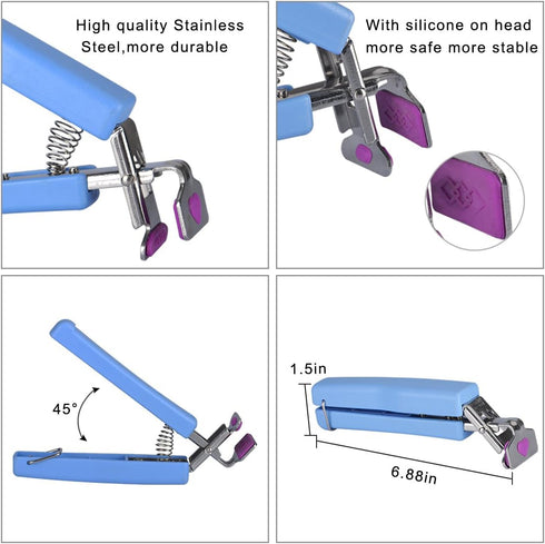 Hot Plate Gripper, Kitchen Anti-Scalding Dish Plate Clip for Microwave, Toaster Oven, Air Fryer