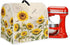 Sunflower Dragonfly Dust-proof Cover for Kitchen Aid Mixer, Water-resistant with 2 Pockets for Accessories, Easy