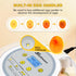 18 Sailnovo Eggs Incubator for Hatching Eggs with Automatic Egg Turning, Humidity Level Display, Egg Candler, Hatch