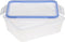 Snapware Total Solution 8.5-Cup Plastic Food Storage Container with Lid - BPA-Free, Microwave Safe