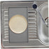 Non-Slip Silicone Vanity Tray, Rectangle Jewelry Tray, Mini Desk Organizer for Toilet, Sink, Soap Coaster
