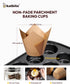 Katbite Tulip Cupcake Liners Holders, 200PCS Muffin Baking Cups for Party, Wedding, Birthday, Christmas